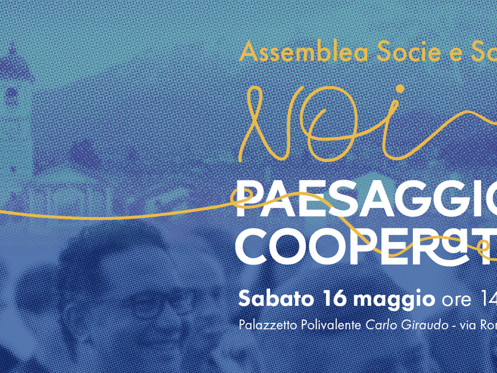 Assemblea dei Soci 2026 : sabato 16 maggio presso il Palazzetto d