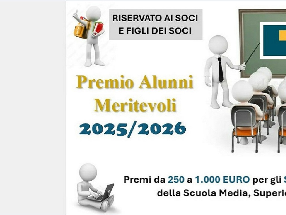 Alunni Meritevoli 2026 La Banca ripropone l'iniziativa, rivolta a