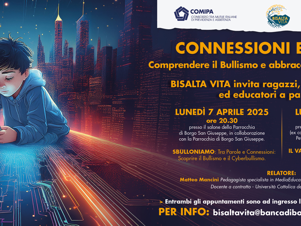 CONNESSIONI E CRESCITA: due serate promosse da Bisalta Vita per c